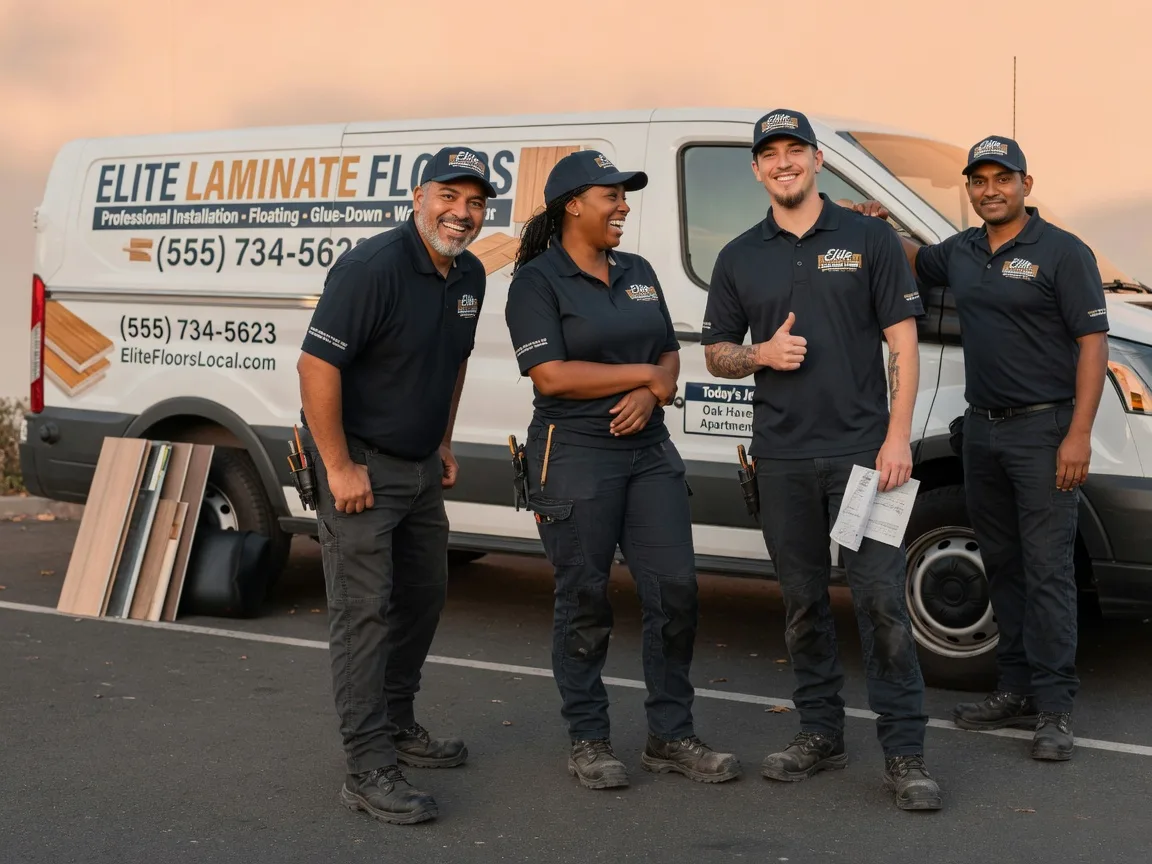 Laminate flooring installation company in Portland, MO